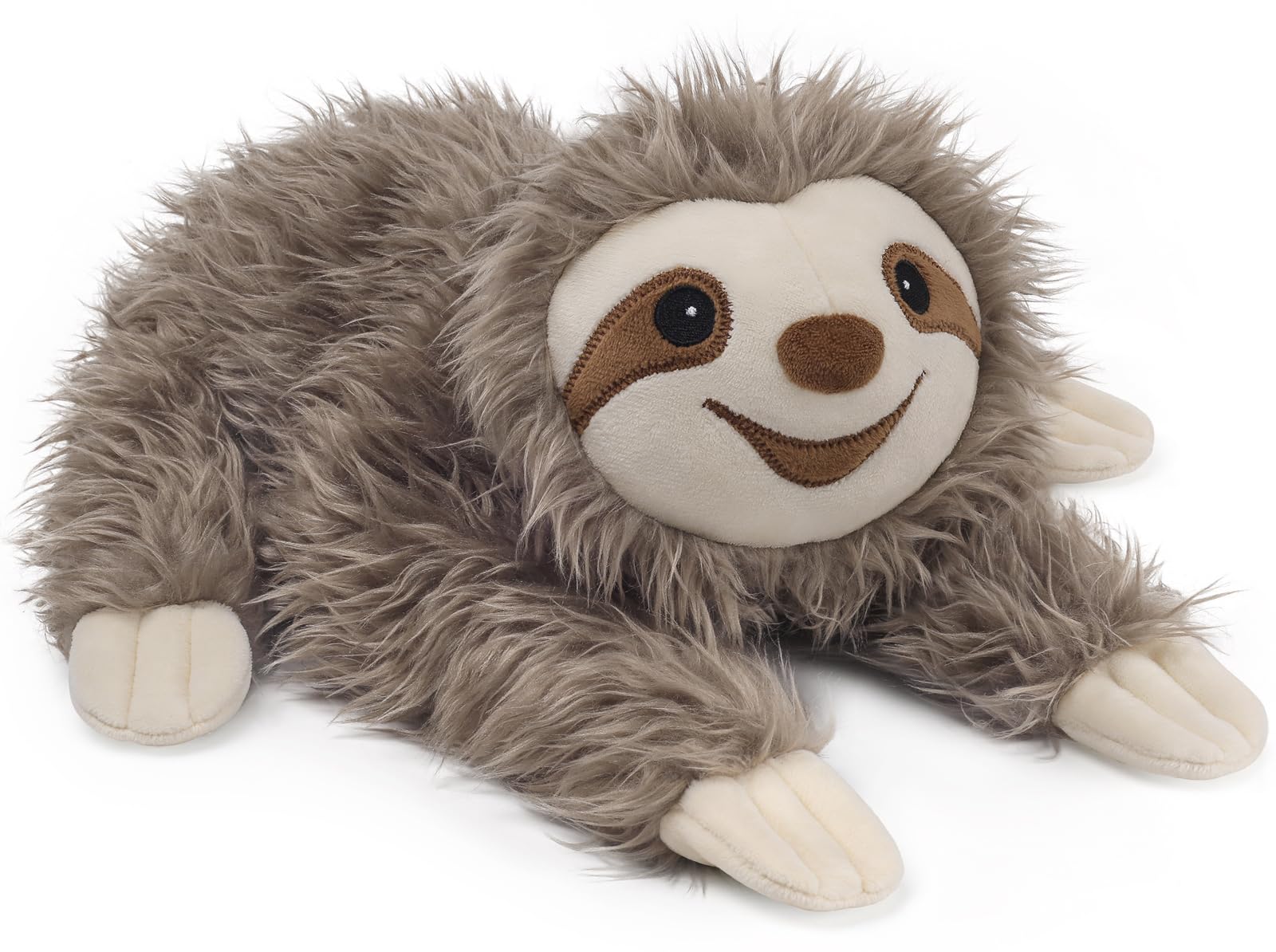 Sloth Stuffed Animals  Microwavable Stuffed Animal Adorable Fluffy Sloth Plush for Warmth & Comfort  Heatable & Coolable Lavender Scent Toy  Cute Soft Plushie Gifts for Kids mature-themed & Children Boy Girls