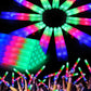Shqdd46 Pcs Foam Glow Sticks With 3 Modes Colorful Flashing, Glow Sticks Party Pack, Glow In Dark Party Supplies, Foam Glow Stic