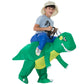 Toloco Inflatable Costume For Kids Blow Up Dinosaur Costume, Inflatable Dinosaur Costume, Blow Up Costume Kids Halloween Costumes For Boys And Girls, Blow Up T Rex Costume