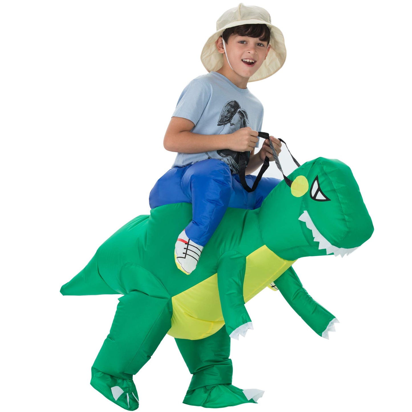 Toloco Inflatable Costume For Kids Blow Up Dinosaur Costume, Inflatable Dinosaur Costume, Blow Up Costume Kids Halloween Costumes For Boys And Girls, Blow Up T Rex Costume