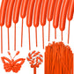 Hykjnbw Orange Long Balloons For Balloon Animals, 260 Balloons Art Kit For Twisting, Skinny Modeling Balloons Supplies For Birth