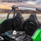 OTTARO 24V XXXL Ride on Cars 2 Seater  Electric Cars Vehicles for Big Kids  4WD Ride on UTV Truck w/Remote Control  25 Spacious Seat  2 Safety Belts  Bright Light  Music Player Bluetooth(Green)