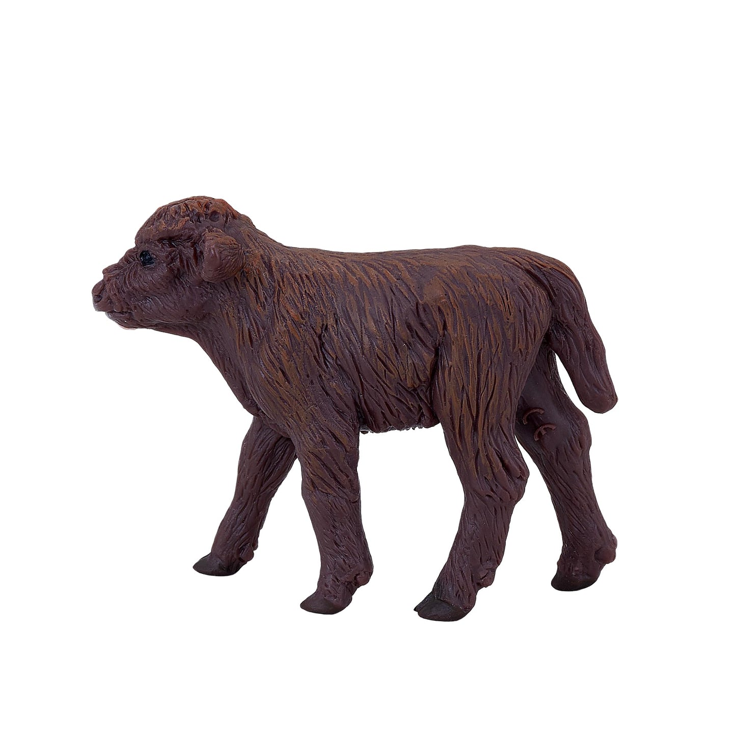 Mojo Highland Calf Realistic Farm Animal Hand Painted Toy Figurine