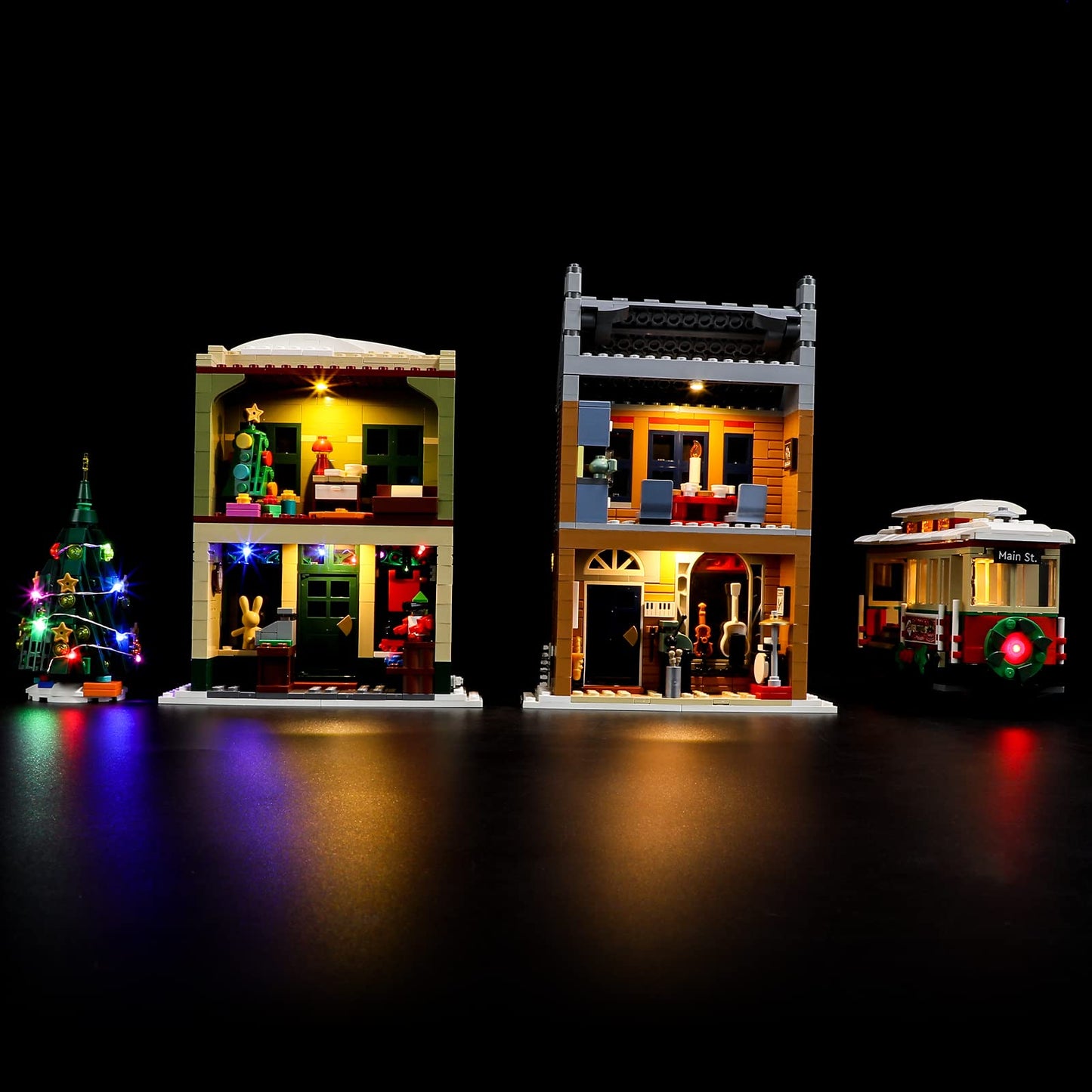 Briksmax Led Lighting Kit For Lego-10308 Holiday Main Street - Compatible With Lego Icons Building Model- Not Include Lego Set