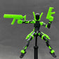 altuco T13 Action Figure - 5.5" Multi-Jointed Black PETG Toy, Model ab4977c9, with Accessories
