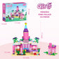 Brick Story Girls Princess Palace Building Blocks Toys 178 Pieces Pink Fairy Castle Building Set Girls Friends Construction Toy Playset Great Small Gift For Kids Age 6 7 8 9 10 And Up