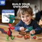 TOY Life 3-Pack Take Apart Dinosaur Toys for Kids 3 5 7 Kids Dinosaur Toys with Electric Drill Dinosaur Birthday Gifts Take Apar