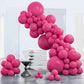 Partywoo Magenta Balloons, 85 Pcs Hot Pink Balloons Different Sizes Pack Of 18 Inch 12 Inch 10 Inch 5 Inch Dark Pink Balloons For Balloon Garland Balloon Arch As Birthday Party Decorations, Pink-Y12