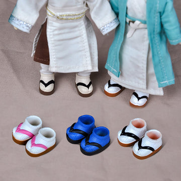 Ymy Ob11 Doll Shoes Lovely 1/12 Scale Bjd Shoes For Obitsu 11 Action Figure Body(3 Pairs)