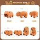Suzzipals 5-In-1 Capybara Stuffed Animals With Babies Inside, 5Pc Set Capybara Plush With Mommy & 4 Babies, Capybara Plushies, C