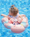 Relaxing Baby - Swimming Ring With Adjustable Seat Pocket,Removable Floating Ball,New Upgrade Baby Swim Ring For Ages 6-36 Months Infant Toddler