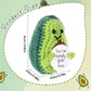 Boxob Positive Avocado Crochet, 3.2 Inch Funny Positive Avocado With Positive Affirmation Mini Knitted Avocado Cute Emotional Support Crochet Plush Encourage Gift For Birthday Holiday Decoration