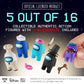 P.M.I. Among Us Crewmate Figures | 5 Among Us Toys Out Of 16 Collectibles In 1 Pack | Among Us Merch Incl. The Peeled And The Clogged | 1 Hidden Impostor | Mini Toys With 3 Add’L Hats | Kids’ Toys