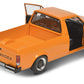 1982 Volkswagen Caddy MKI Pickup Truck Custom Orange 1/18 Diecast Model Car by Solido