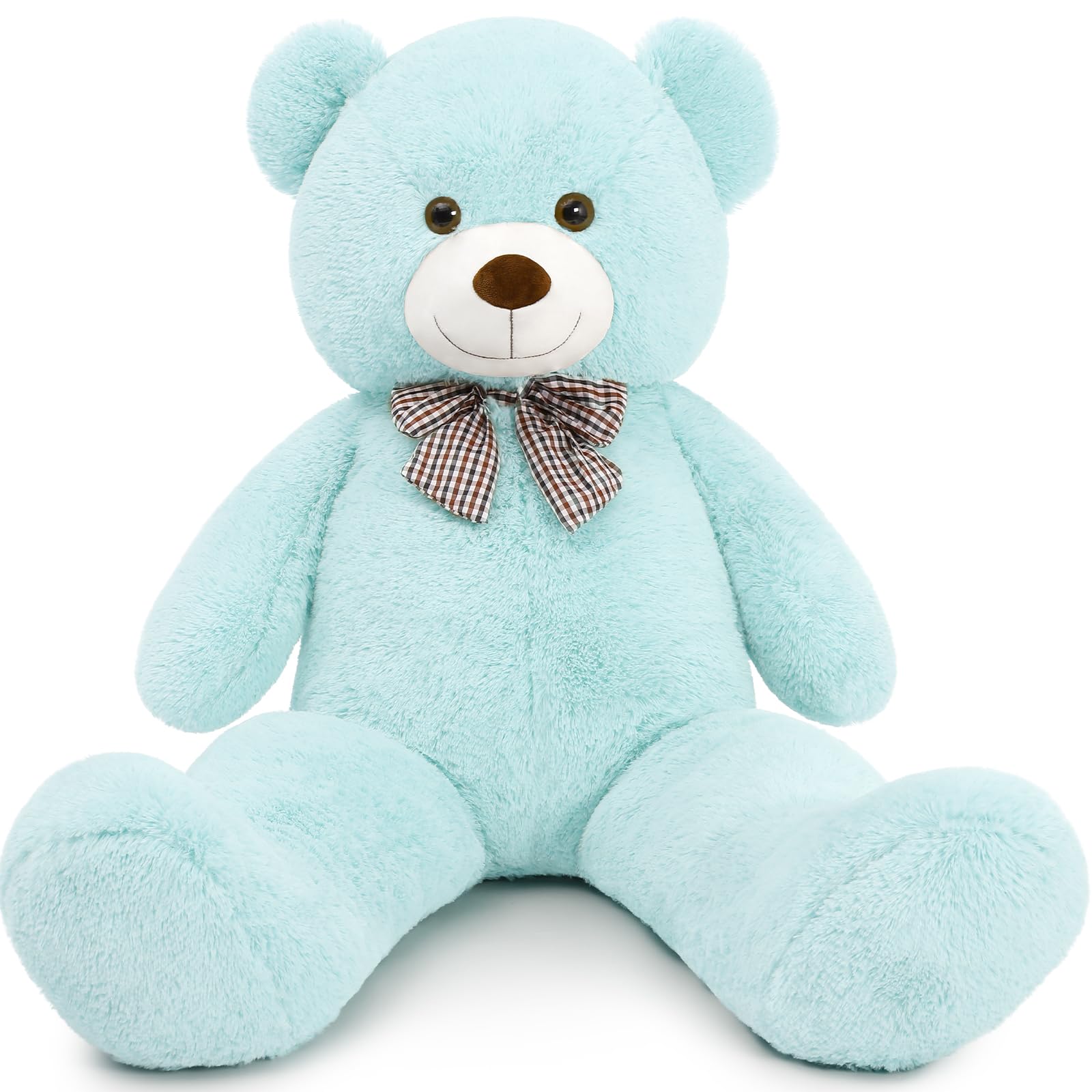 Maogolan Giant Big Anniversary Teddy Bear 47 Inch Huge Oversized Stuffed Naimal 4 Feet Gift For Girls Girlfriend Boys Wife