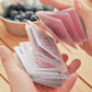 Bicycle Waterproof Red Playing Cards, Clear Plastic Playing Cards, Made from 30% Recycled Plastic, Perfect for Pool Games, Beach