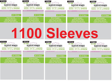 Sleeve Kings Standard Usa Chimera Card Sleeves 57.5 X 89 Mm (10X110 Pack, 1100 Sleeves)