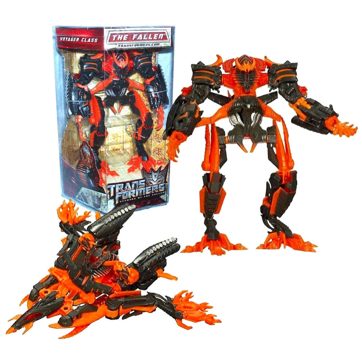 Hasbro Transformers 2 Revenge Of The Fallen Movie Exclusive Voyager Class Action Figure The Fallen Alternate Packaging