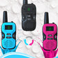 Jueion Walkie Talkies for Kids - Rechargeable 4 Pack, Long Range, Green Orange Blue Red, Model RD-866, Perfect for Outdoor Adventures