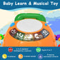 Ussybaby Infant Baby Toys 6 To 12 Months, Musical Turtle Crawling Baby Toys For 12-18 Months, Phone Hand Drum Toy, Baby Toys 7 8