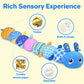 Kmuysl Baby Toys 0 To 12 Months, Musical Stuffed Animal Toys For 0-3-6-12 Months, Soft Sensory Toys With Crinkle And Rattles, In