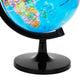 Exerz 8' World Globe - Political Map Educational Globe - Self Assembled School Globe - Spinning Globe