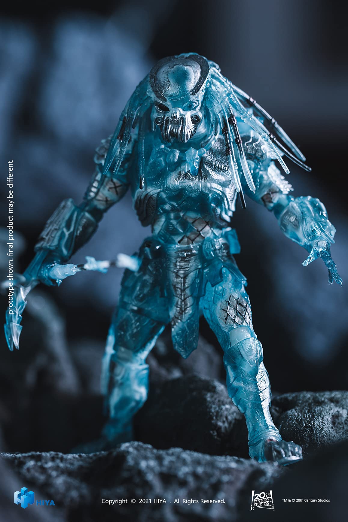 Hiya Toys Alien Vs. Predator: Camouflage Celtic Predator 1:18 Scale Figure, Multicolor