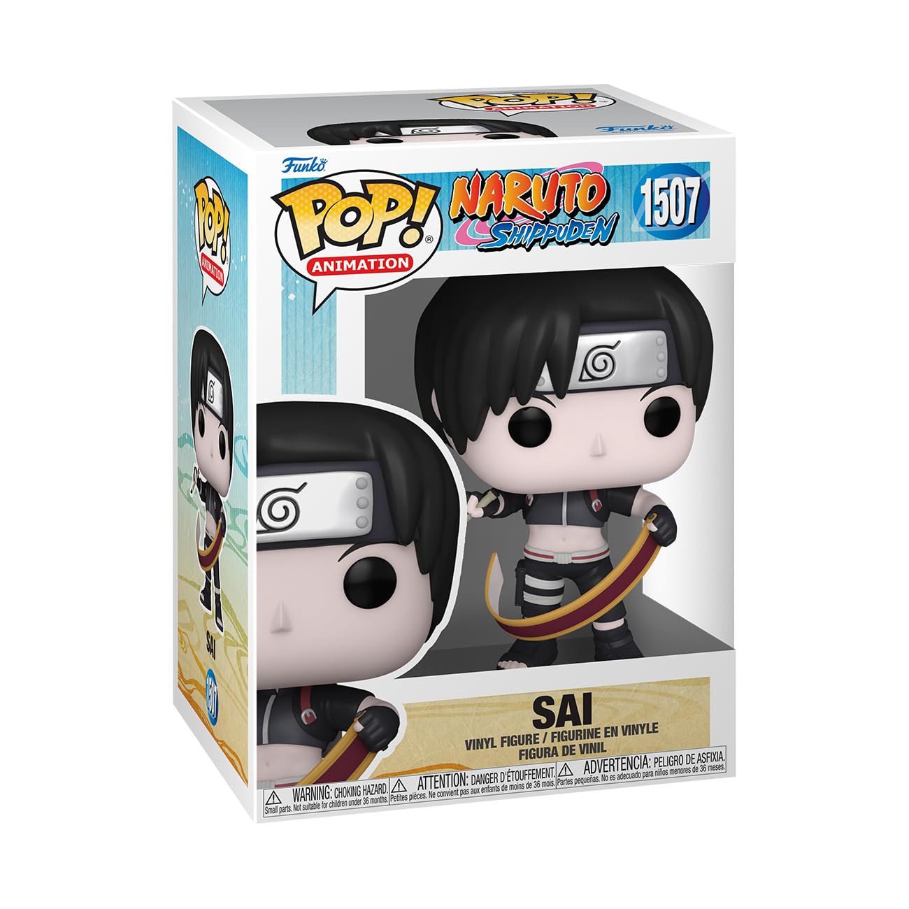 Funko Pop! Animation: Naruto - Sai Yamanaka - Collectable Vinyl Figure - Gift Idea - Official Merchandise - For Kids & Adults - Anime Fans - Model Figure For Collectors And Display