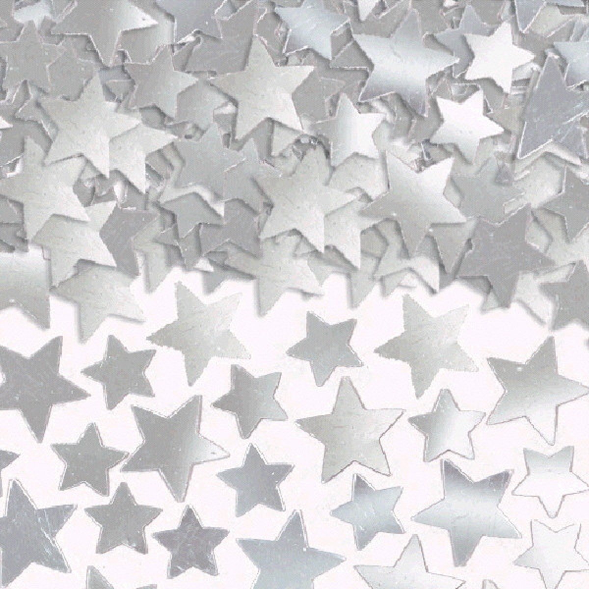 amscan Party Pack, Star Super Mega Value Pack Confetti, Party Supplies, Silver, 5 oz.