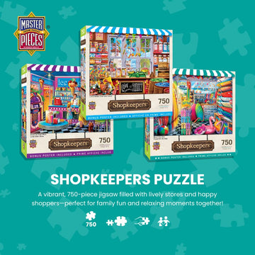 Masterpieces 750 Piece Jigsaw Puzzle For Adults And Family - Henry'S General Store - 18'X24'