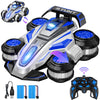 ZSYMIMRC 8865E High-Speed Drift RC Car, 360° Rotating Stunt Toy, Blue, Plastic, Ideal Birthday Gift for Kids Aged 6-16