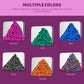Lcvuuk Ferrite Putty Rocks,Black More Than 600 Weak Magnetic Smooth Ferrite Pebbles, Desk Toys And Time-Killer For Adults