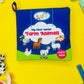 Haplap Kit  Soft Cloth Book For Babies  Crinkle Sound  Sensory Learning Toy  Montessori Tummy Time Toy  02 Years (Farm Ani