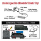 Hitish Train Set For Kids, Electric Train Toys With Realistic Light Sounds Smoke, Christmas Train Model Gifts For Toddlers Boys