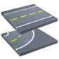 Strictly Briks Compatible With Lego Building Blocks Road Plates 10'' X 10'', 8 Pack Kids Brick Baseplates For City Road, Street,