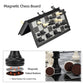 Pedolini Travel Chess Set - Magnetic Portable Folding Board, Medium 9.7 Inch, Plastic Material