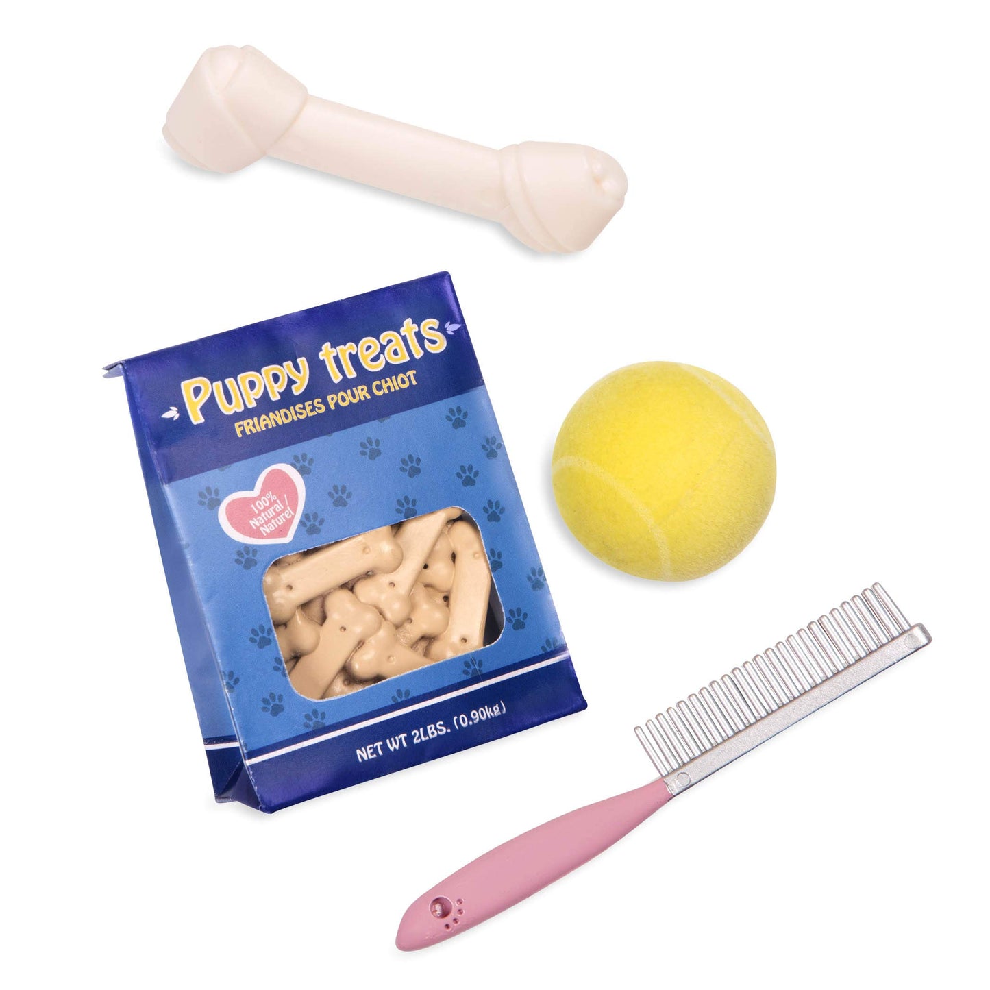 Our Generation Meagan Play Doll Set with Dog, 18 inch Pink Plastic, Model RXZER24, for Toddlers 3 Years and Up