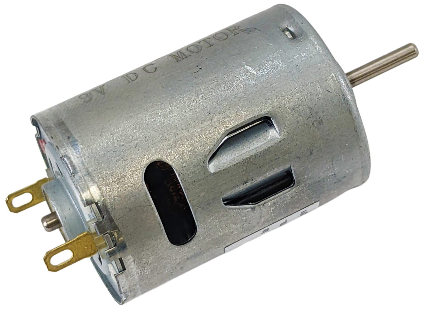 EX ELECTRONIX EXPRESS 9V Heavy Duty DC Motor 12,500 RPM Max (1.08'' Diameter x 1.48'' Length)