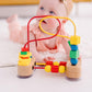 Melissa & Doug First Bead Maze - Wooden Educational Toy For Floor, High Chair, Or Table Infant Maze Toy, Bead Toys For Toddlers And Babies