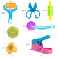 Dough Tools For Kids, 46Pcs Dough Toys Include Play Food Molds - Cupcakes, Ice Cream, Noodle, Play Bulk Pack With Roller, Cutter