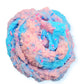 Cotton Candy Slushy Handmade Snow Fizz Crunchy Scented Slime 4oz - Hoshimi Slimes
