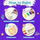 Zmlm Paint With Water Books For Kids - Easter Basket Stuffers Mess Free Coloring Activity For Toddlers - Arts & Crafts Gifts Toys For Valentines Birthday Christmas Boy Girls Ages 4 5 6 7 8(Sapce)