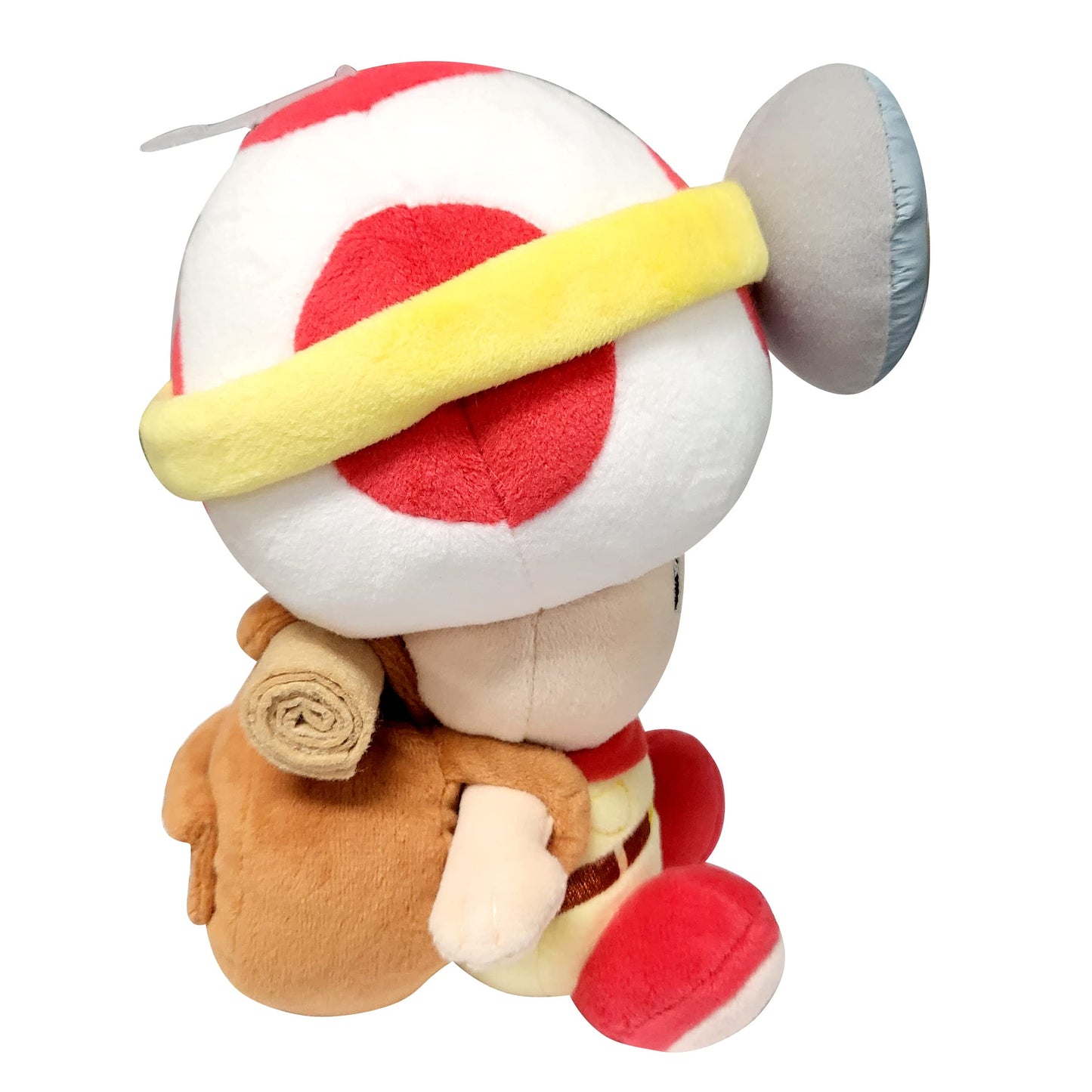 Little Buddy 1408 Super Mario Bros. Captain Toad Sitting Pose Plush, 6.5