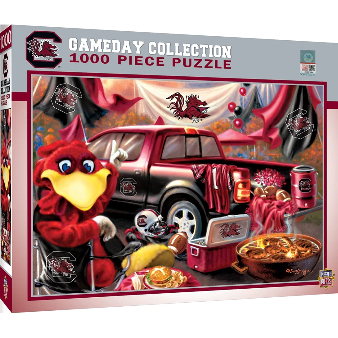 Masterpieces 1000 Piece Jigsaw Puzzle for mature-themeds - NCAA South Carolina Gamecocks Gameday - 19.25x26.75
