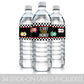 Race Car Birthday Party Water Bottle Labels, Lets Go Racing Racecar Stickers for Water Bottles - 24 Count