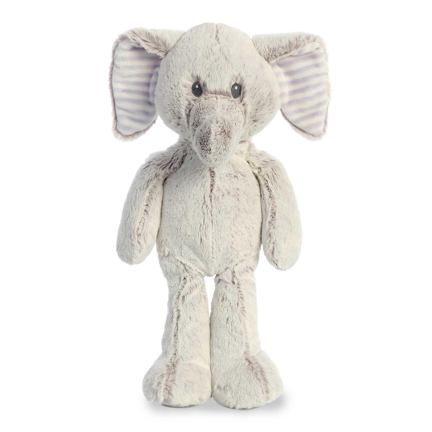 Aurora® Adorable Cuddlers™ Elvin Elephant™ Baby Stuffed Animal - Security And Sleep Aid - Comforting Companion - Gray 14 Inches