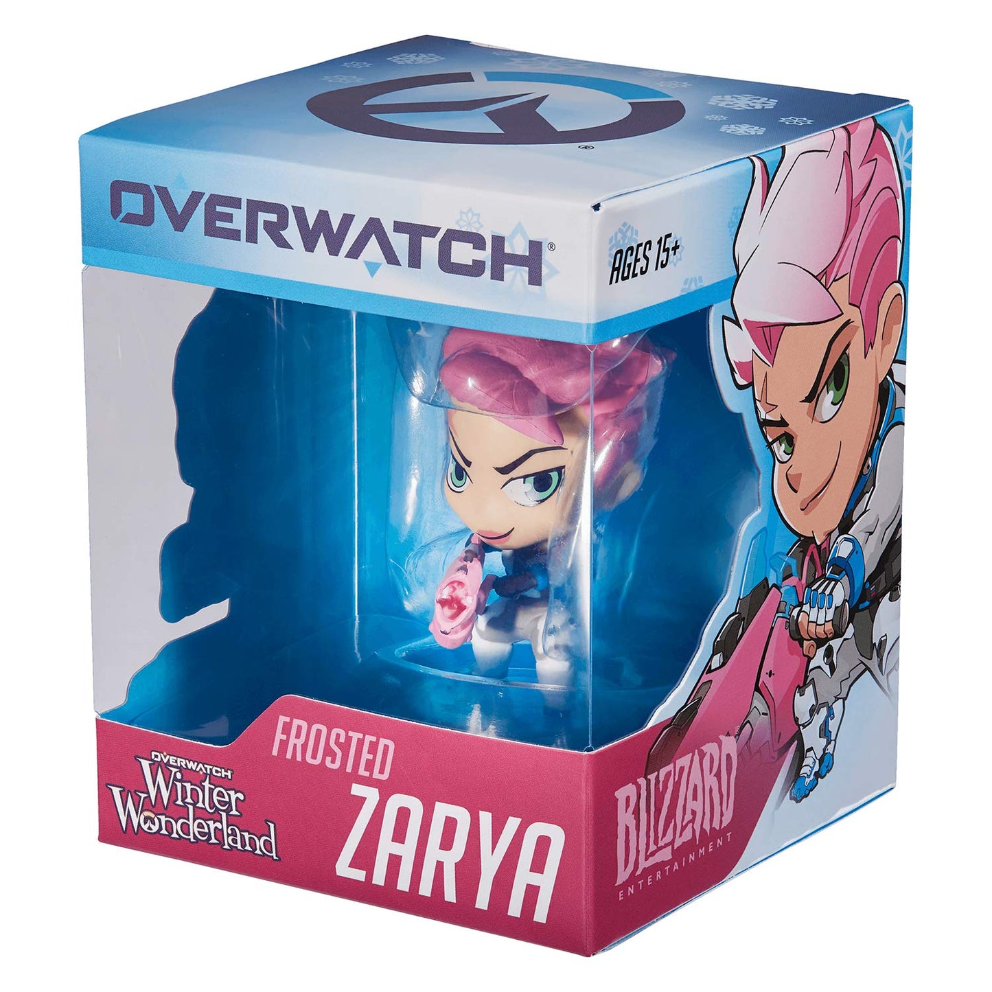 Overwatch Cute But Deadly Zarya Frosted Vinyl Figure