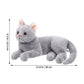 Gadpiparty Stuffed Cats Plush Cat Doll, Realistic Soft Plush Cat Toy For Kids Adults Boys And Girls, Stuffed Animals Cat Doll Fo