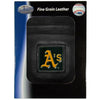 Oakland Athletics Leather Money Clip/Cardholder