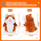 Minureda Toddler Toys Talking Hamster Repeats What You Say, Kids Interactive Stuffed Animal Plush Toys, Birthday Gift for 3-8 Ye